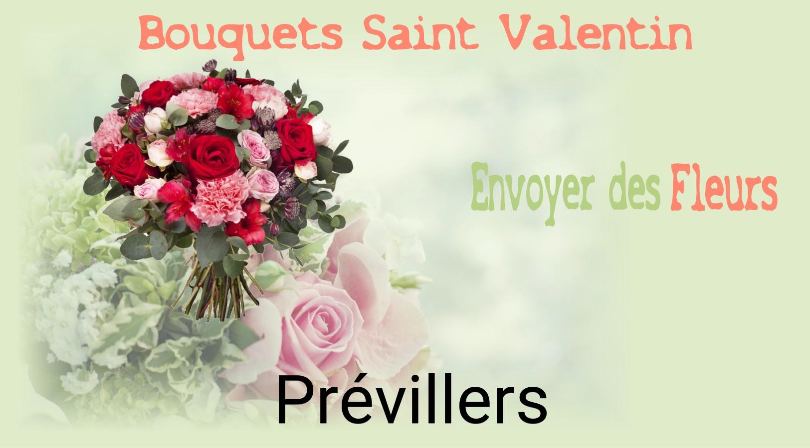 Roses de Saint-Valentin livrées à Prévillers